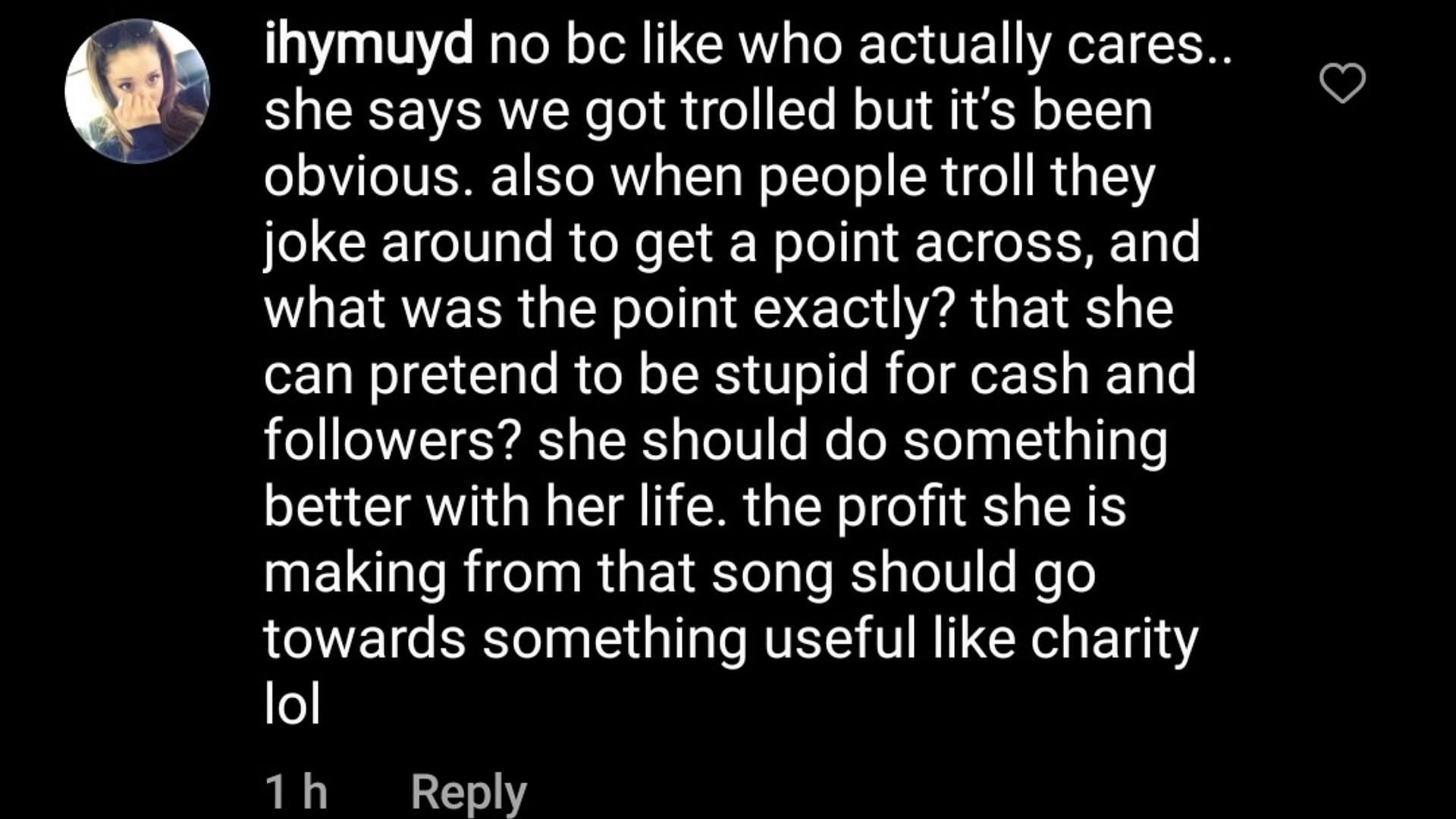 Comments on defnoodles' post 4/4 (Image via defnoodles/Instagram)